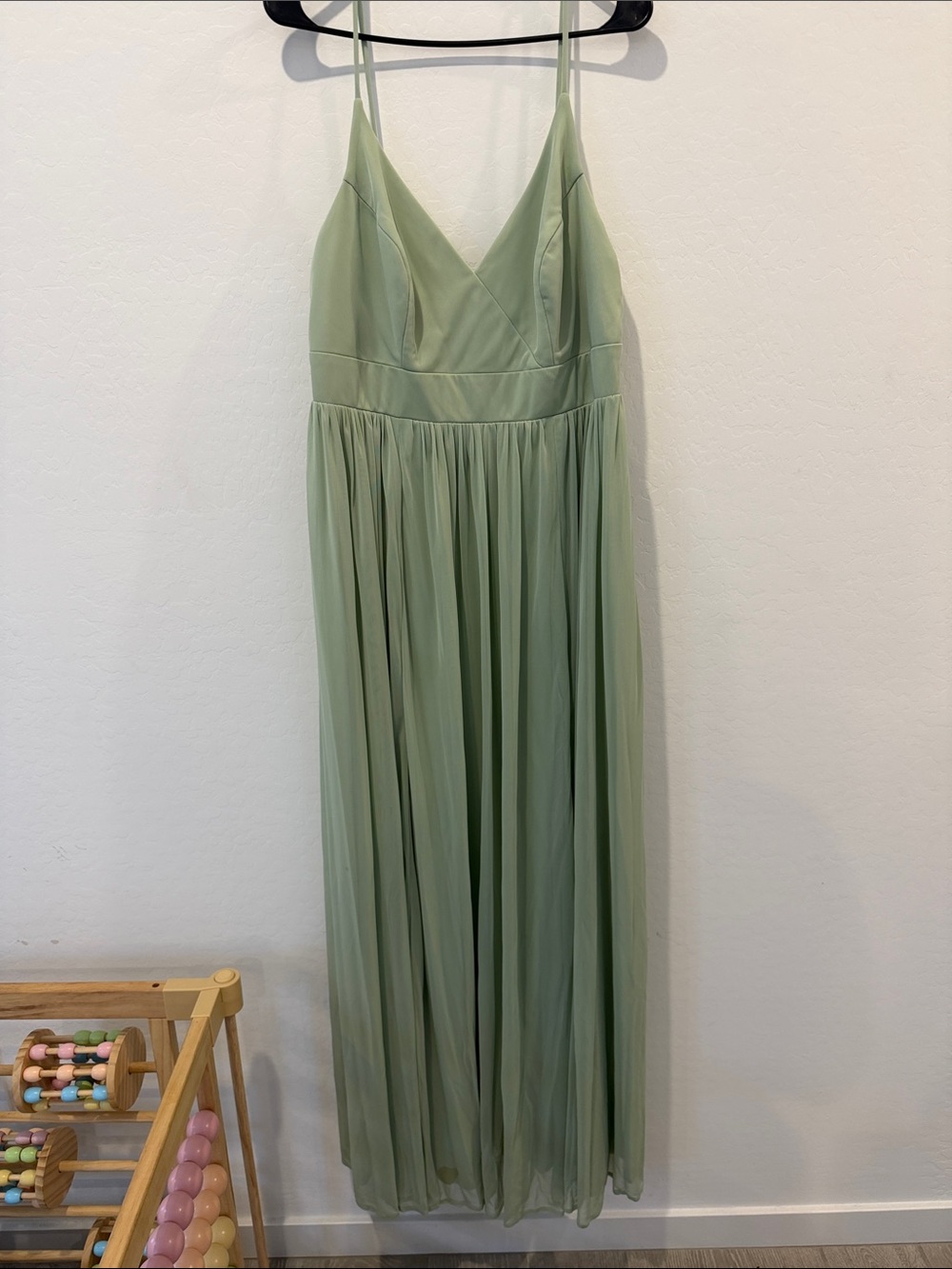 Azazie Kiri Dusty Sage Formal Bridesmaids Dress